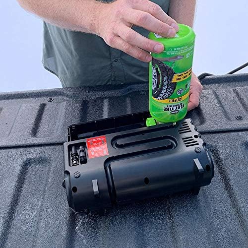 Slime 10189 Cartucho de reposição de selantes apenas para o kit de reparo de pneus de caminhão pneu, 22oz, verde