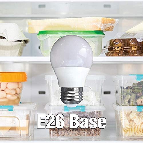 Lâmpada de geladeira LED milagrosa e lâmpada luminada branca e gelada substituindo lâmpadas incandescentes antigas e quentes de 40w