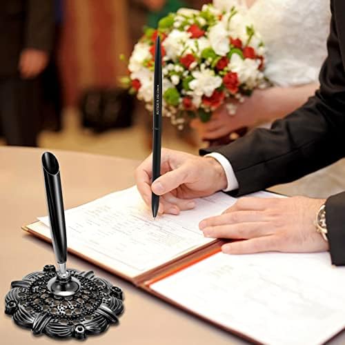Rutich Hollow redond caneta assinando caneta definida para a cerimônia de abertura do noiva do casamento