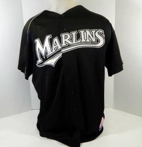 2003-06 Florida Marlins de la Cruz 84 Game usou Black Jersey BP ST XL 139 - Jogo usou camisas MLB