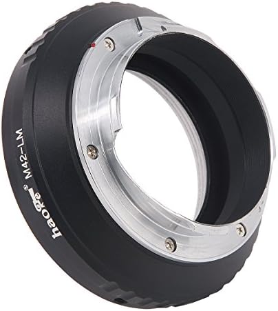Adaptador de montagem de lentes HAOGE para lente de montagem de parafuso M42 de 42 mm para a câmera de montagem