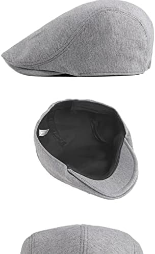 Polyster Newsboy de poliéster Caps Solid Color Cabbie Boina Golfe Gatsby Drivante Ivy Hat Caps Soft Caps