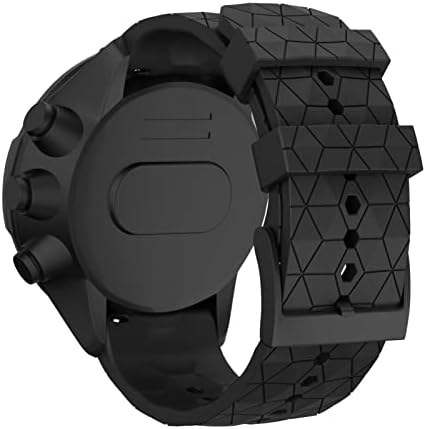 Puryn 24mm Substituição Silicone Smart Watch tiras para Suunto D5/7/9/Baro Spartan Sport Wrist HR Baro Smartwatch