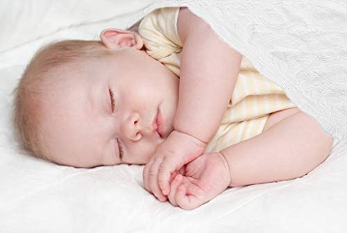 House White Baby Quilt, cobertor de bebê em relevo de algodão, 36x46inch