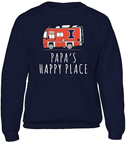 T -shirt Illini de Illinois, Illinois - Camping - Papai's Happy Place - Equipe