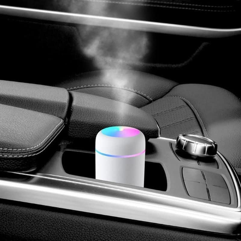 Uxzdx portableelétrico umidificador de ar do aroma difusor USB pulverizador de névoa legal com luz noturna colorida para carro em casa