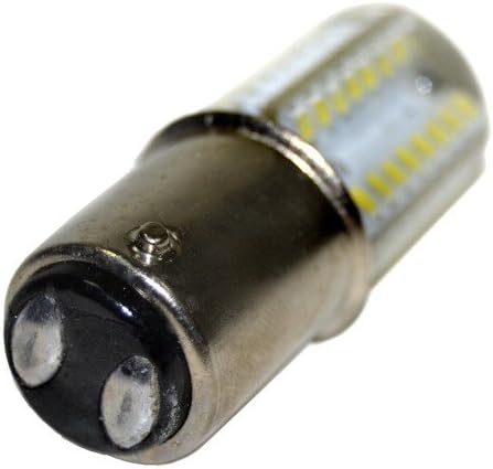 Lâmpada LED de LED HQRP 110V Compatível branco com Janome 1822/3125 / 3434D / MC4018 / My Excel 4023 / MX3123 / TB-12 Máquina de costura e serger mais montanha-russa