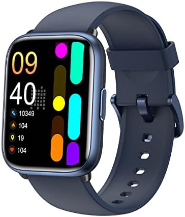 Smart Watch for Men Mulher, Relógio de Fitness de 1,78 ”com Freqüência cardíaca SPO2 Monitor do sono 100+