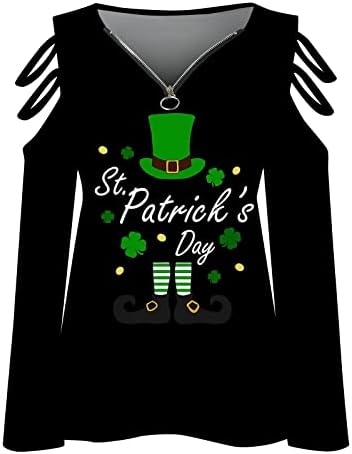 Camisas do dia de St Patrick para mulheres Sexy-deco