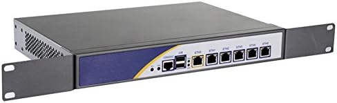 Firewall, Opnsense, VPN, Micro Appliance de Segurança de Rede, PC do roteador, Intel Celeron 1037U, RS03, 6 Intel Gigabit LAN/2USB/COM/VGA/FAN,
