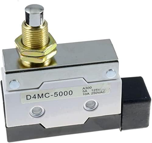 Interruptor limite Push Button Punger Micro limite interruptor SPDT 250VAC 10A D4MC-5000