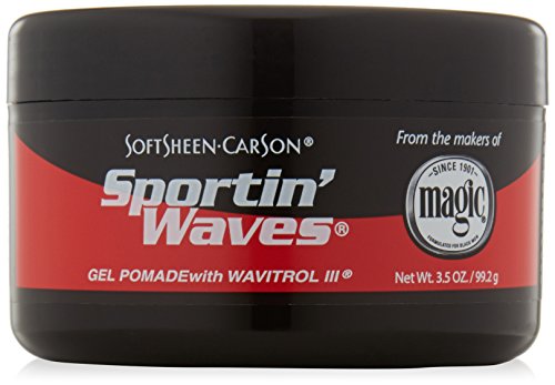 Softsheen-Carson Sportin 'Waves Gel Pomade com Wavitrol III, 3,5 oz