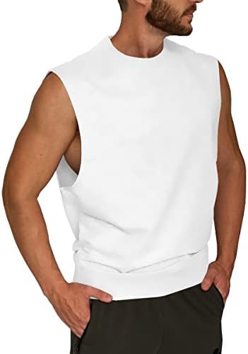 Wihion masculina tanques de tanques masculinos Tees musculares Crewneck camisetas casuais trepadeiras de ginástica atlética