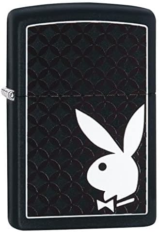 Zippo Playboy Black & White Rabbit Pocket