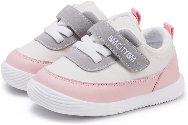 BMCityBM Baby Walking Shoes Meninos Meninas Primeiro Walker Sneakers Non Slip 6 9 12 18 24 meses