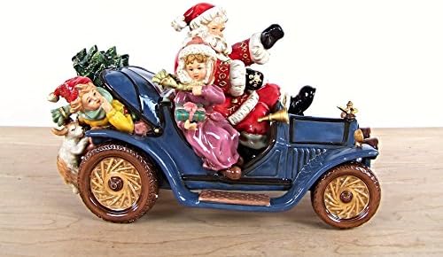 Porcelana Papai Noel sobre rodas, Natal