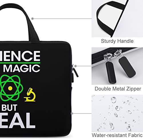 Ciência como magia, mas uma bolsa de bolsas de laptop de verdade
