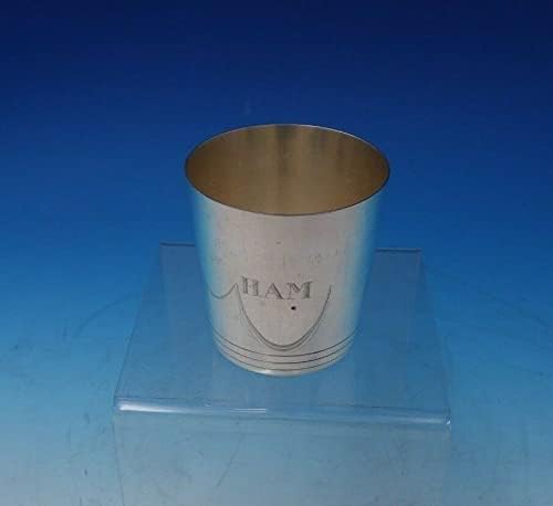 Tiffany e Co Sterling Silver Mint Julep Cup 22875 3 x 3 5 ozt.