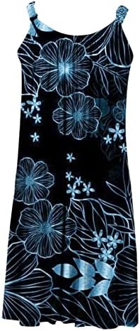 Vestido de vestuário de mangas de mangas para mulheres para mulheres vestido de estampa de flores de verão