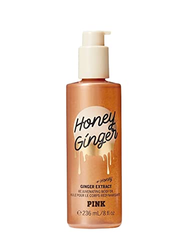 Victoria's Secret Pinkhoney Ginger Ginger Songencing Body Care Oil 8 oz.