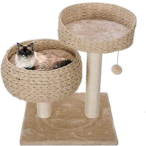 Haieshop Cat Tree Tower Tree Tree Posts Risping Posts Cat Tree Sinbing Post Robust Cat Bed Cat Risping Post para Cats 712