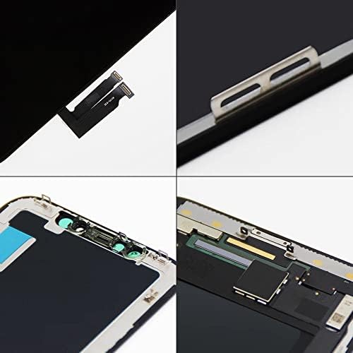 Para a substituição da tela XR do iPhone, a tela de substituição do LCD e o kit de montagem de quadros do digitalizador de toque com ferramentas de reparo completas e protetor de tela