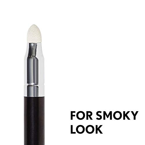 CoverGirl Perfect Blend Eyeliner lápis, cor preta básica, lápis de delineador com ponta de mistura