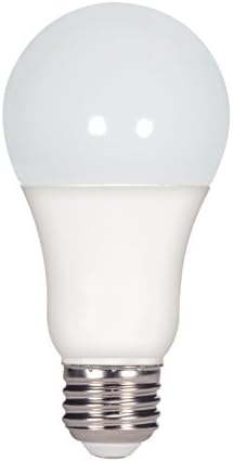 SatCo S29817 acabamento da lâmpada média, 4,63 polegadas, branco fosco