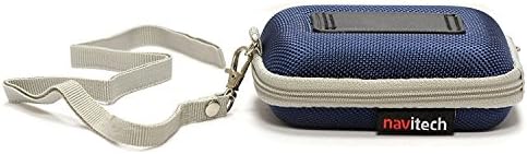 Navitech Blue Hard Protective Watch/pulseira Case compatível com o Nike+ Sportwatch GPS alimentado