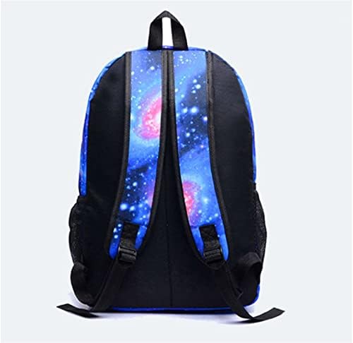 Zapion Teen Boys Lionel Messi Bookbag-Waterproof Canvas School Backpack+Bolsa de ombro+Lápis Conjunto