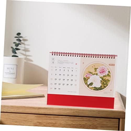 CIIEEO 2023 Decoração da casa da moda Decorações chinesas Desk calandar calendário de mesa para fazer a lista do