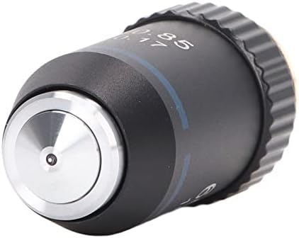 Microscópio Achromático, 60x Microscópio Lente Objetiva Dispositivo de Proteção à mola plaqueada para