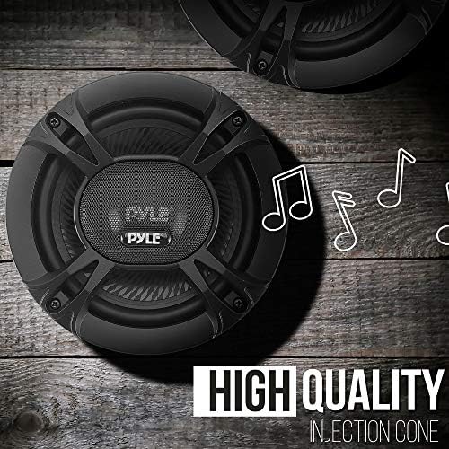 Pyle 3 -Way Universal Car Sé -Speakers - 300W 6,5 ”Alto Triaxial Loud Pro Audio Car Speaker Universal OEM