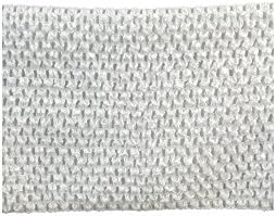 BELGIO EMPRESAS DE 6 polegadas Crochet Farda de cabeça Trim 10 jardas, branco