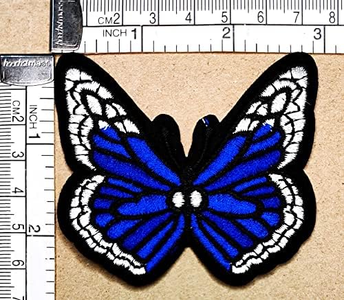 Kleenplus 2pcs. Cartoon Pretty Butterfly Inseto Patch Bordilheiro Ferro de Crite de Costura em Emblema