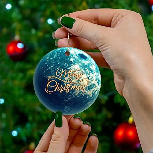 Cheyan Universo Funny and Planets Porcelana de Natal Decorações de Casa Decorações de Natal Entusiasta