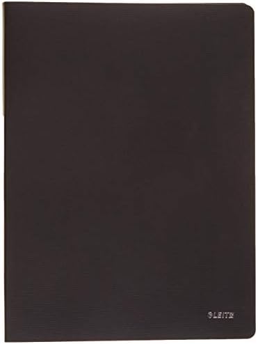 Leitz Solid Polipropileno A4 Display Book 20 Hüllen Black