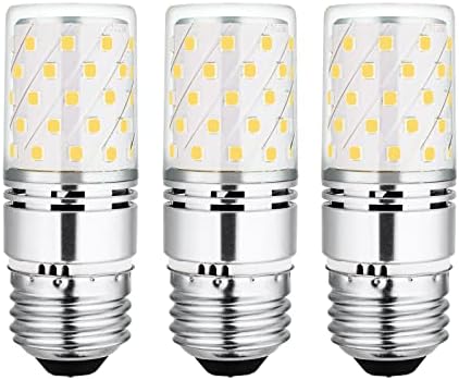 Yaoten DC12V 10W E26 LED BULL, 100 watts não minúmida Branco de 6500k lâmpada, DC12V-85V, para lustre de lustre de Lighthouse de quarto pequeno, pacote de 3