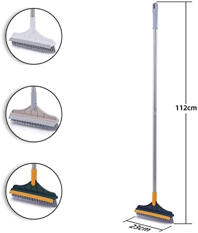 Knfut doméstico Push Push Brooms ， Brassom Mump Floor Limpador Rascha Rating Relating Brush de limpeza para o banheiro Ferramenta de limpeza de fendas de janela do banheiro