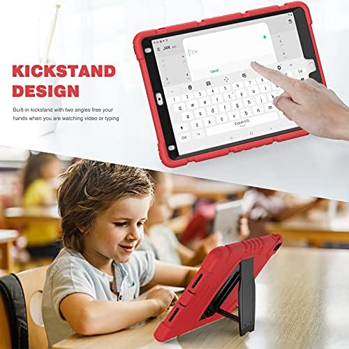 Tablet PC Case Kids Case compatível com iPad Pro 10.5/AIR 10.5, três camadas PC+TPU Hybrid Hybruty Duty Chefe