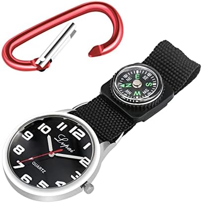 FSYSM Sport Outdoor Quartz Pocket Watch With Compass Pingente Relógio Nylon Strap Gabiner Pocket Clock Gifts