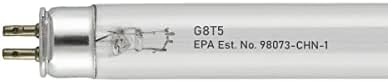 Lâmpadas Norman G8T5 Tubo germicida de 8 watts - 12 pol. Watts: 8W, T5 Bulbo UV germicida