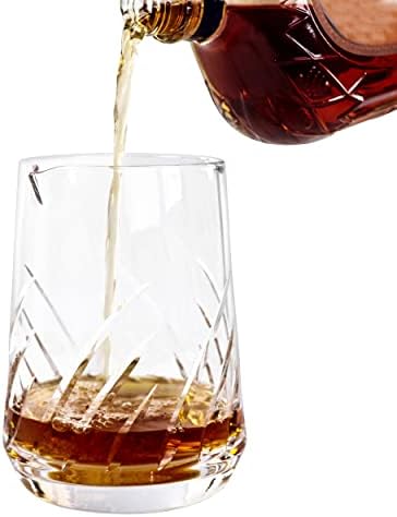 G. Francis Cocktail Girring Glass - 25oz de coquetel de cristal de 25 onças Mistura de barras de barman