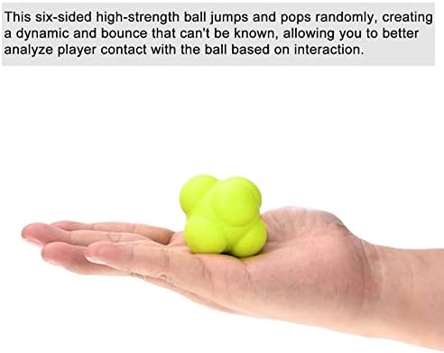 Patikil Bounce Reaction Balls, Coordenation Ball Agility & Speed ​​Reflex Treinamento Sports Sports