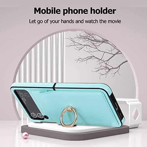 Newgoodcase Compatível para Samsung Galaxy Z Flip 3 Case de telefone, protetor de smartphone à prova de choque,