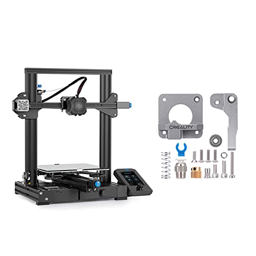 Creality Ender 3 V2 Impressora 3D e Creality Atualizada MK-8 Metal Mayer Extruser Frame