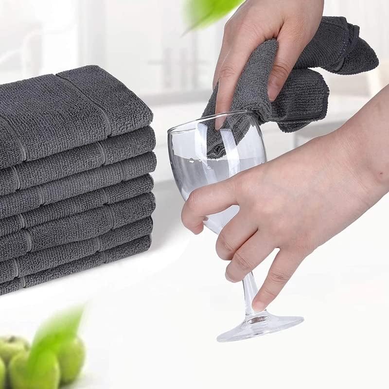 HJKOGH Microfiber pano de prato absorvente toalhas de cozinha macia