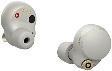 Sony WF-1000XM4 Indústria líder de ruído cancelando fones de ouvido sem fio sem fio com Alexa embutido, prata