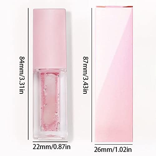Dbylxmn Lips enriquecedores de óleo transparente e gordo Cuidado com óleo Lip Lip Lip Gloss Durando Hidratante