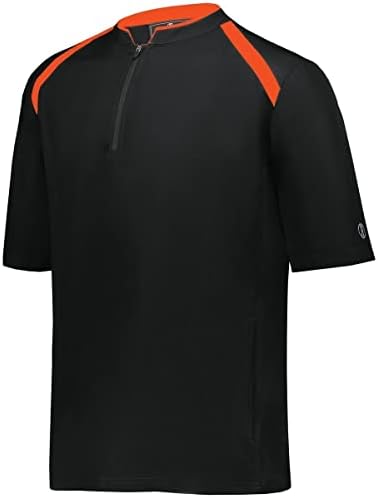 Pullover de clube de Holloway s preto/laranja